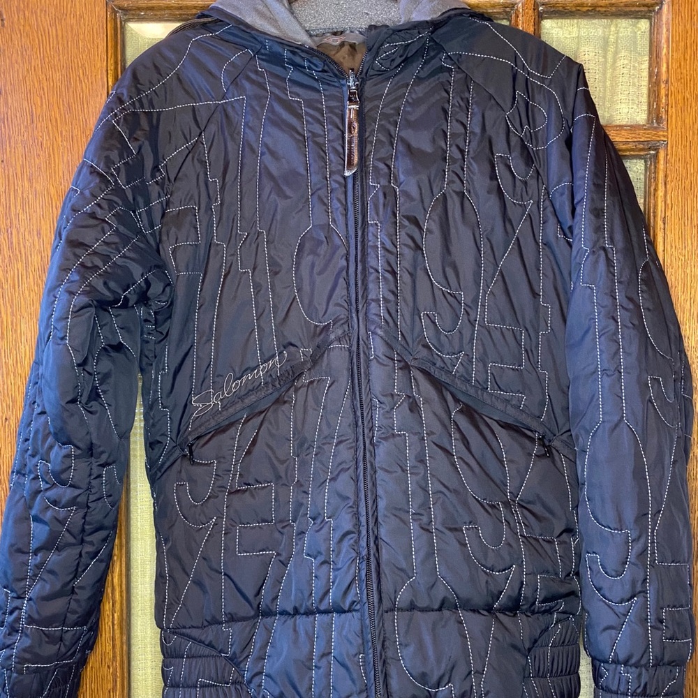 Solomon 1947 embroidered vintage puffy jacket